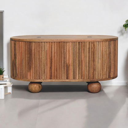 Artisan Furniture Solid Wood Soba Ball Lid-up Coffee Table