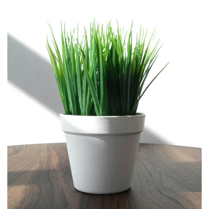 Pack of 6 x 22cm Artificial Grass Plant