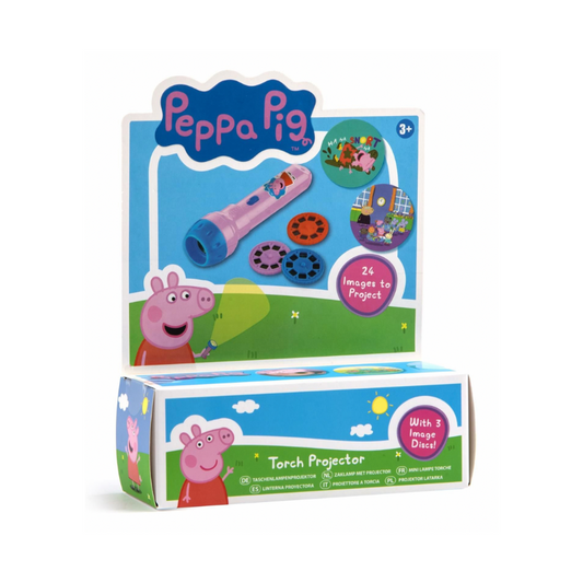 Wholesale Peppa Pig Torch Projector with 24 Images - (Case of 12)