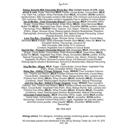 Valentines Novelty Chocolate Gift - Girlfriend