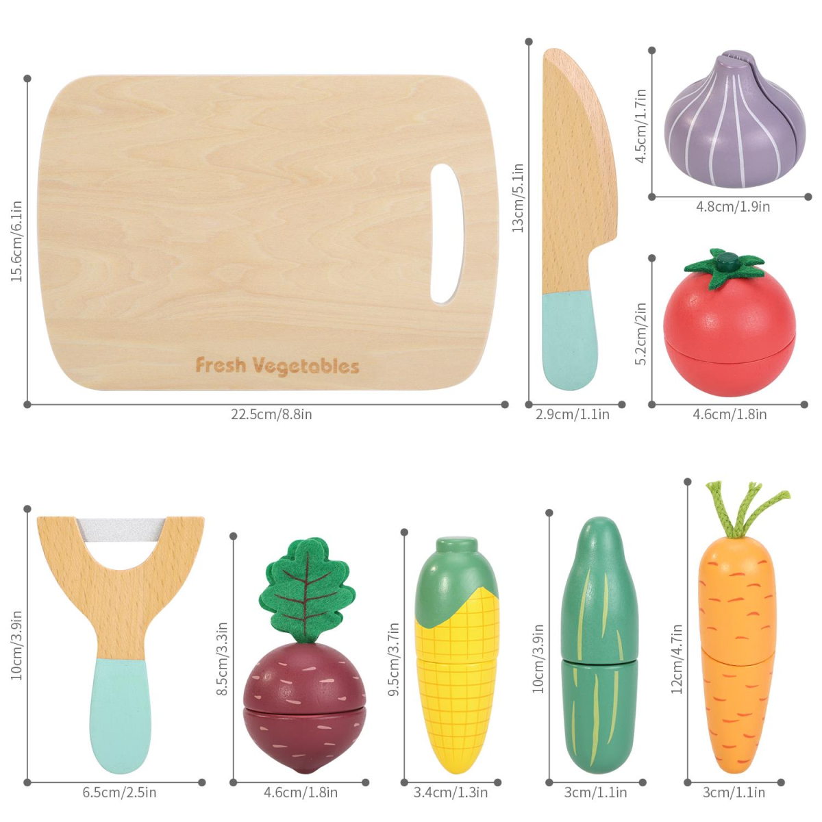 SOKA Vegetable Cut Up 1010462