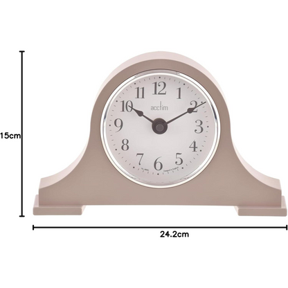 Acctim Napoleon Quartz Earl Grey Harston Mantle Clock 36962