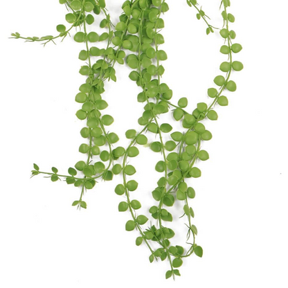 Pack of 6 x Hanging UV and Fire Resistant Artificial Plant Pearl String 92cm