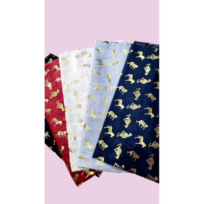 Safari Shimmer Scarf Pack of 12