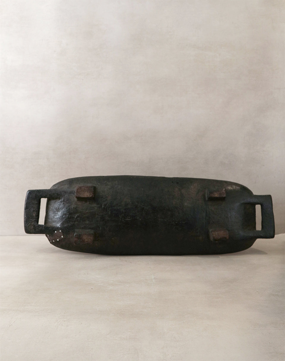 Vintage Zulu Food Platter - Hand carved 57.2