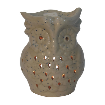 Artisan Furniture Owl Wax Melter Set (Fruit), Light Brown