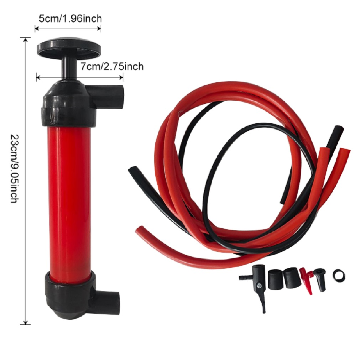 Oil Fluid Suction Vacuum Transfer Gear Hand Syringe Gun Water Pump Extractor