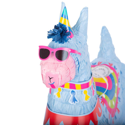 3pc Large Llama Pinata Set with Stick & Blindfold