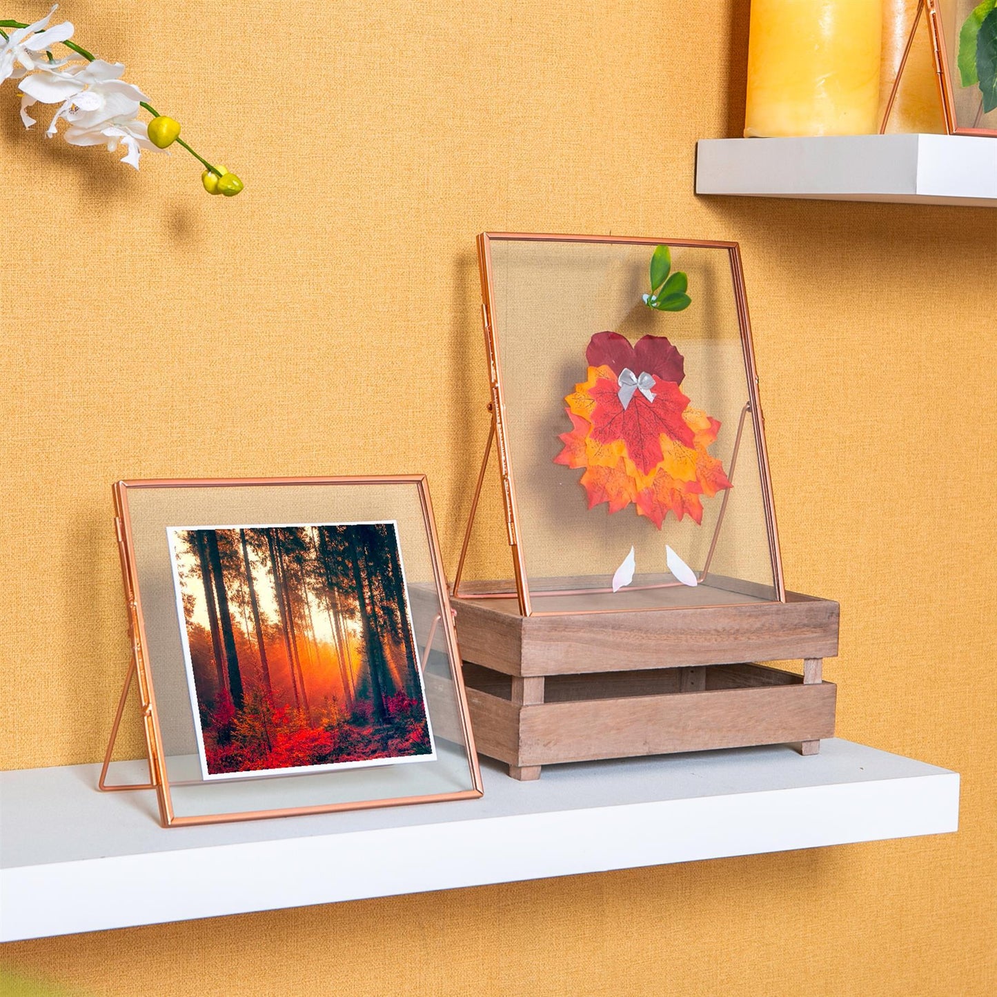 8" x 10" Standing Metal Photo Frame
