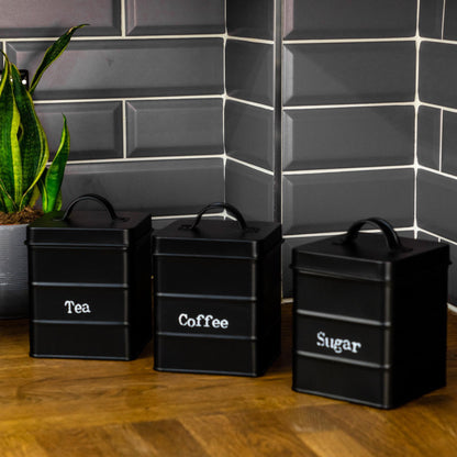 Vintage Metal Tea Canister