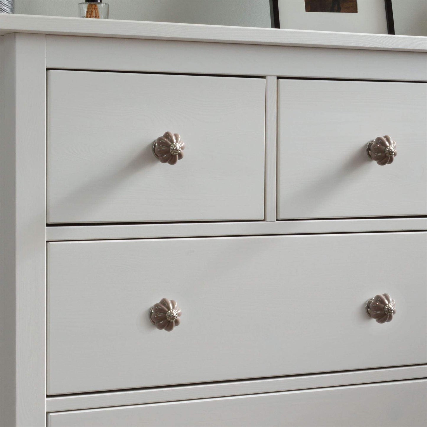 Floral Ceramic Cabinet Knob