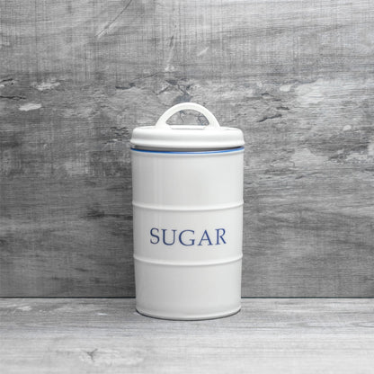 Farmhouse White Sugar Canister
