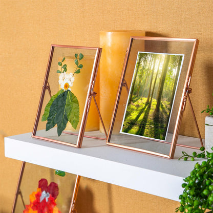 6" x 8" Standing Metal Photo Frame