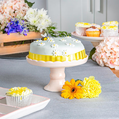 18cm Easter Bunny Dolomite Cake Stand