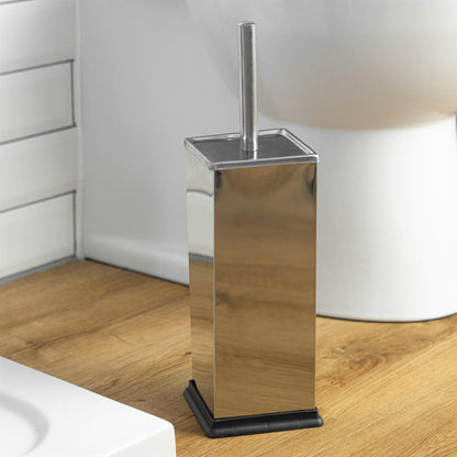 Chrome Square Toilet Brush