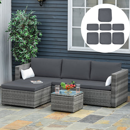 Cushion Cover Replacement Garden Rattan Patio Furniture Seat Cover