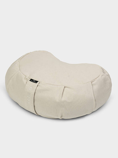 Yoga Studio European Organic Buckwheat Zafu Crescent Cushion