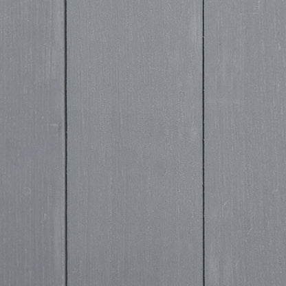 Fortress 160cm Double Door Pent Garden Store Lockable Fir Wood Grey by Steadfast