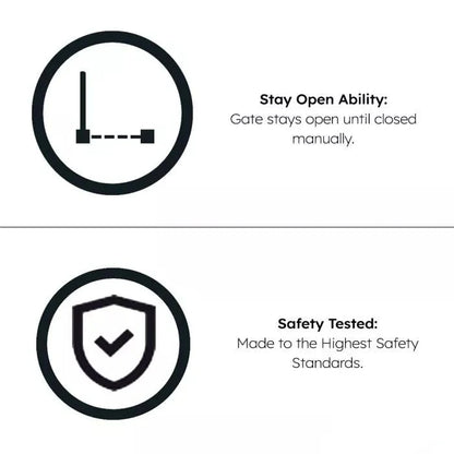 FYLO Baby Safety Stair Gate Pressure Fit Extra Wide