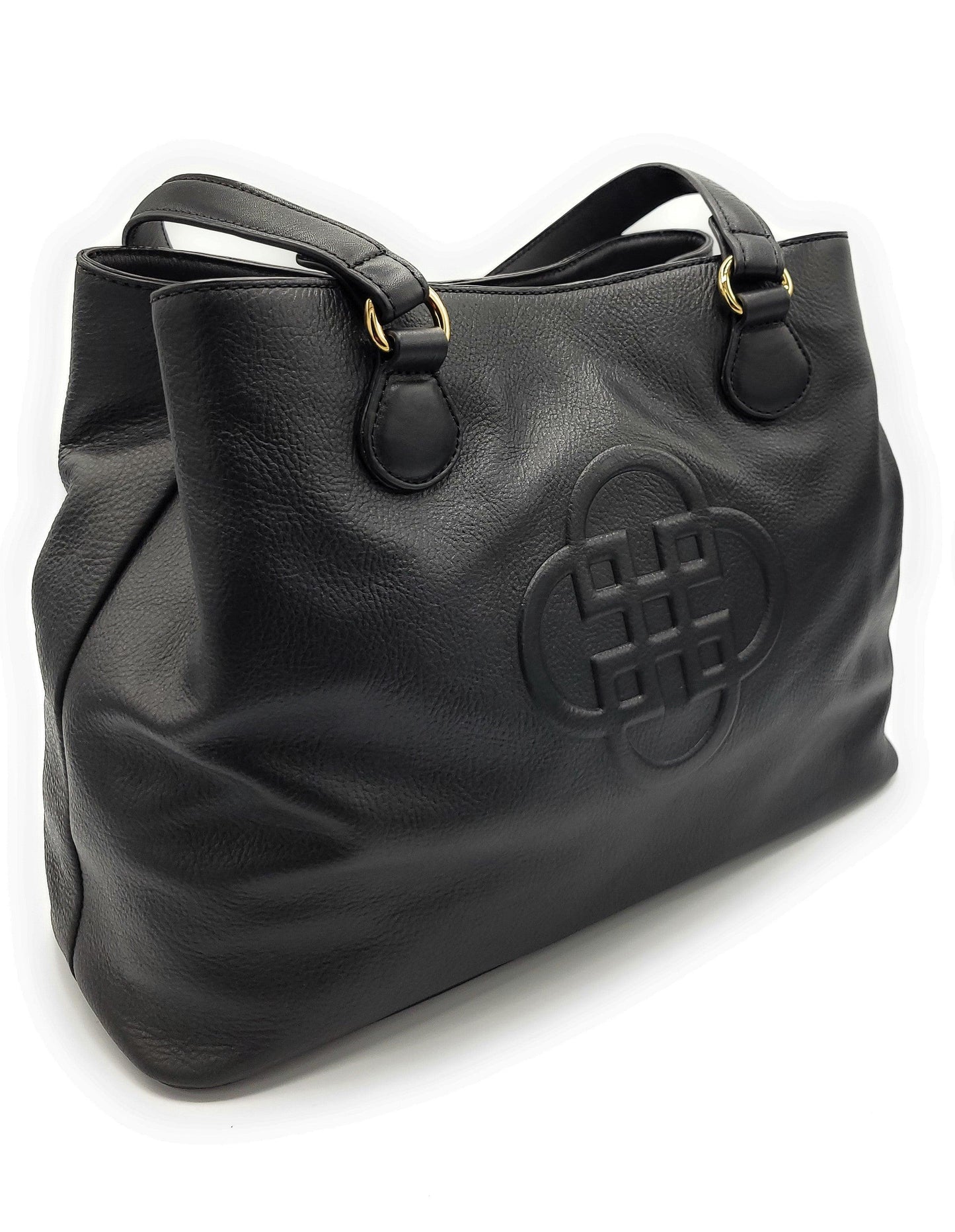 SADDLER ROSIE Real Leather Designer Twin Strap 3 Section Shoulder Bag