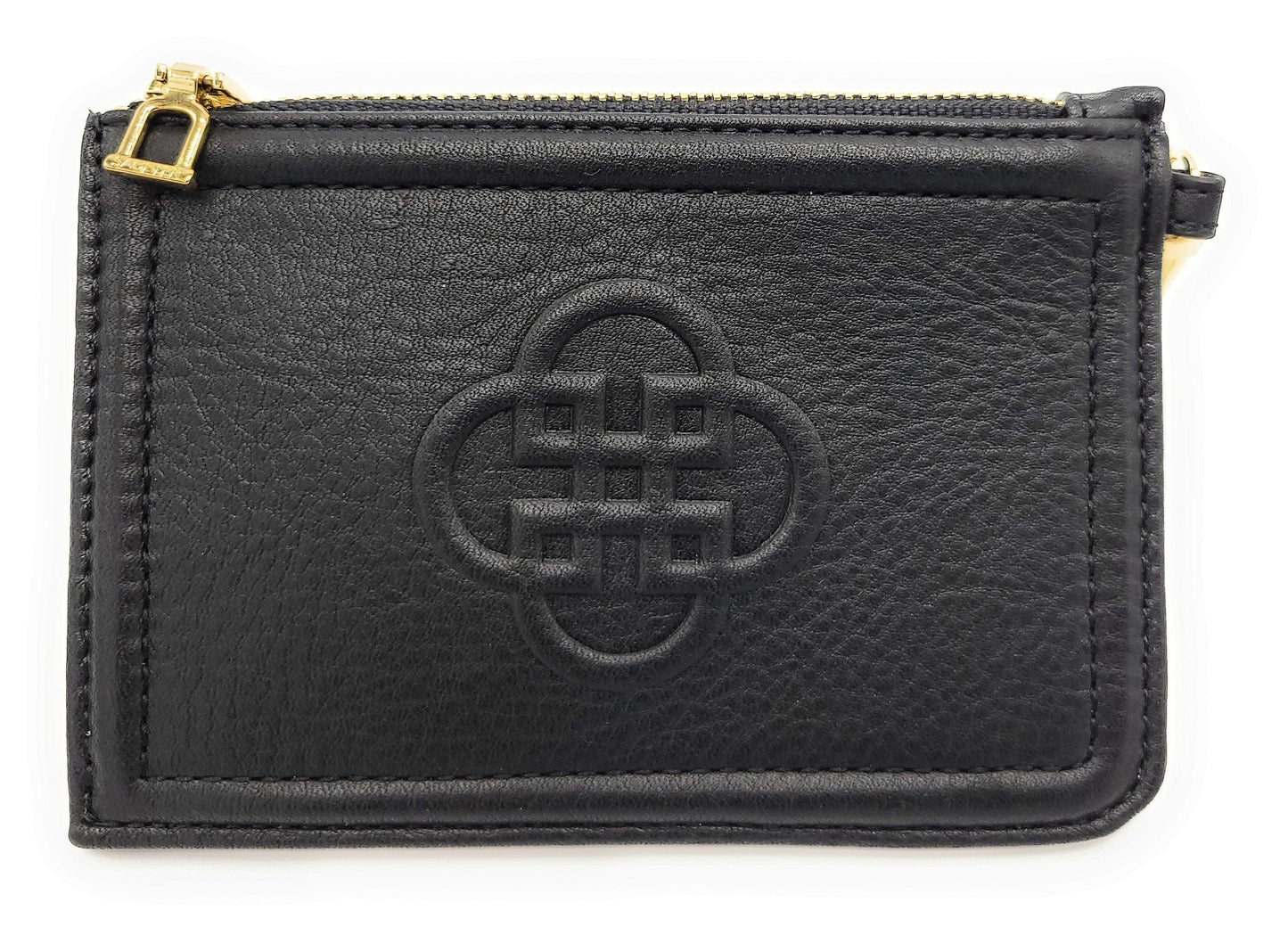 SADDLER PIPER Real Leather Designer Top Zip Card Holder| Gift Boxed
