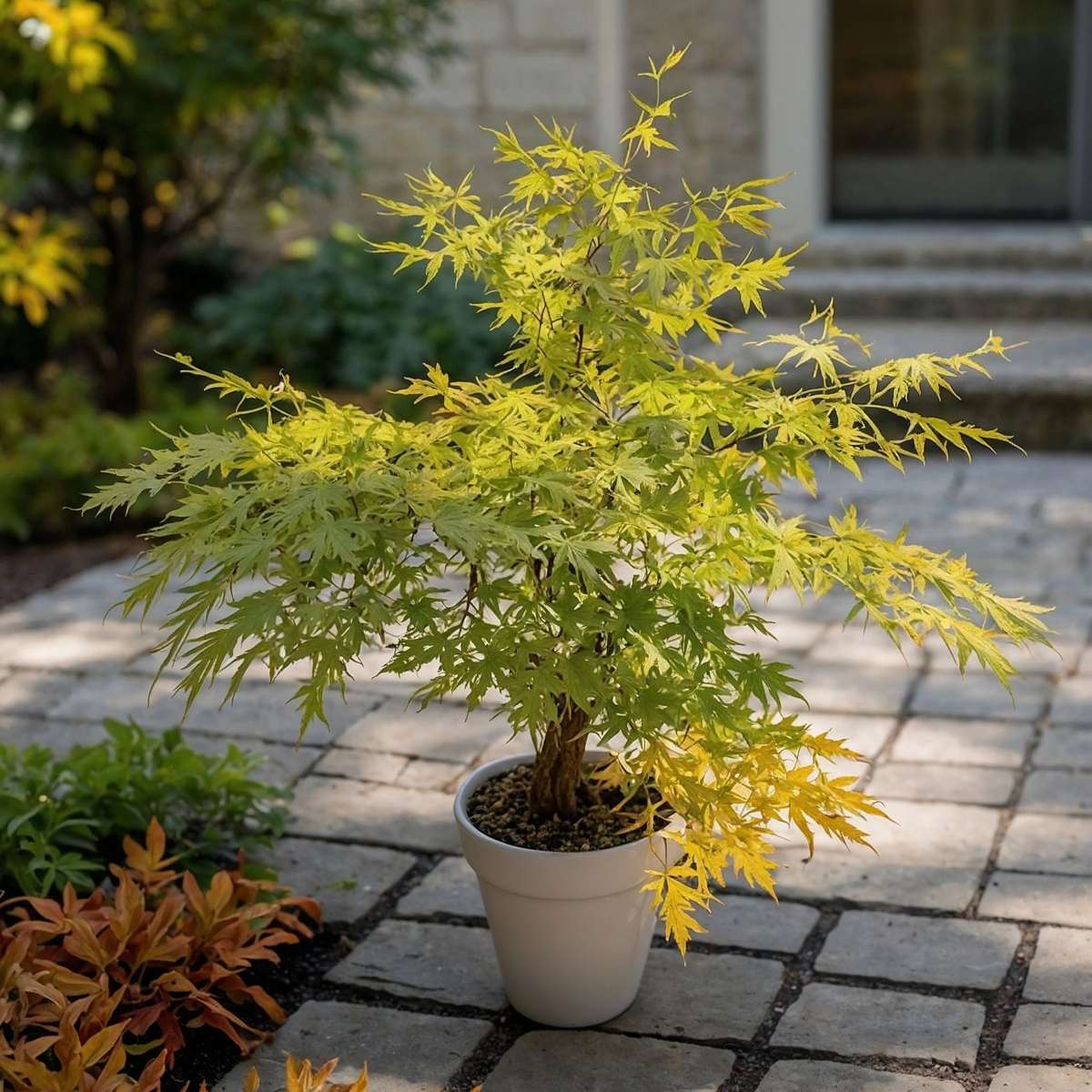 Japanese maple - Acer palmatum 'Orange Lace' - Height 60-70cm - ⌀19cm