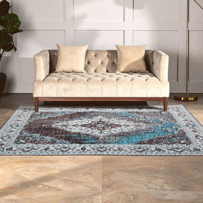 Bosie Morvi Large Teal Rug