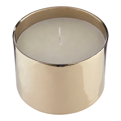 Elva White Large Wax Filled Candle