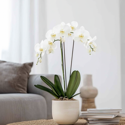 Moth orchid - Phalaenopsis - Height 50-60cm - ⌀12cm