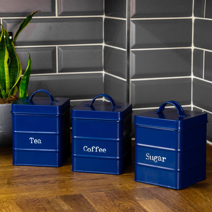 Vintage Metal Tea Canister