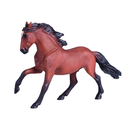 Lusitano Bay Horse Toy Realistic Equestrian Model