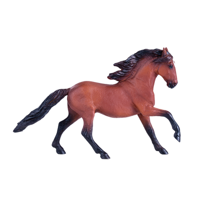 Lusitano Bay Horse Toy Realistic Equestrian Model