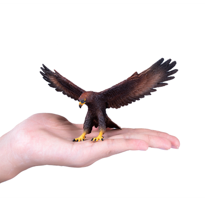 Golden Eagle Toy Realistic Bird of Prey Figurine