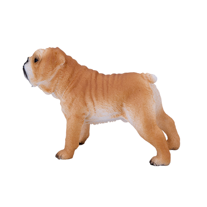 English Bulldog Toy Realistic Pet Figurine
