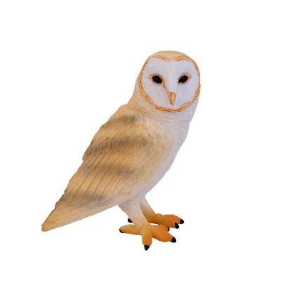 Barn Owl Toy Realistic Nocturnal Bird Figurine