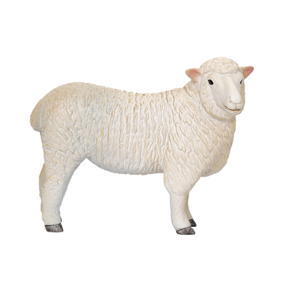 Romney Sheep Ewe Toy Farm Animal Figurine