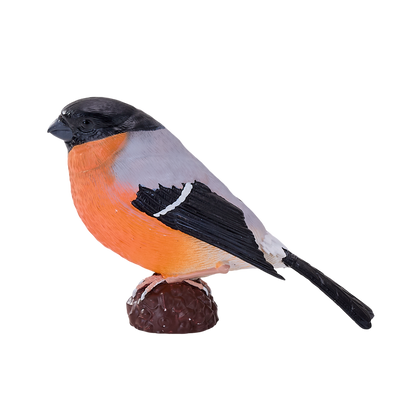 Bullfinch Bird Toy Realistic Wildlife Figurine