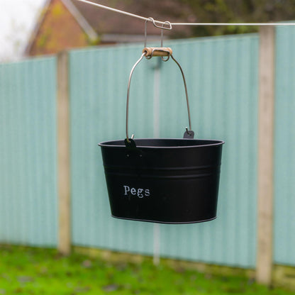 Vintage Peg Bucket
