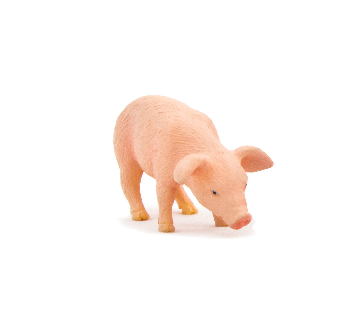 Piglet Feeding Toy Realistic Farmyard Animal Figure