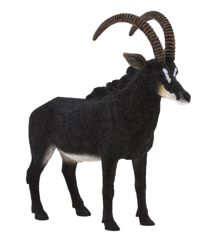 Giant Sable Antelope Toy Realistic African Wildlife Figure