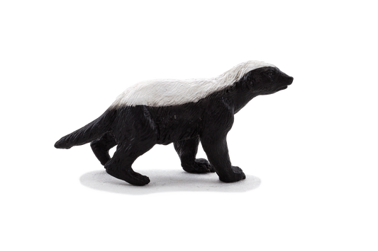 Honey Badger Male Toy Realistic Wildlife Figurine