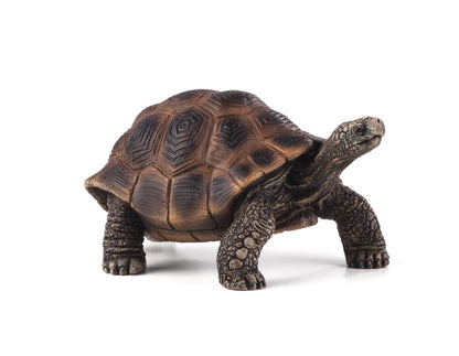 Giant Tortoise Toy Realistic Reptile Model 8x8x3.5cm