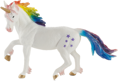 Rainbow Unicorn Toy Fantasy Mythical Horse Figurine