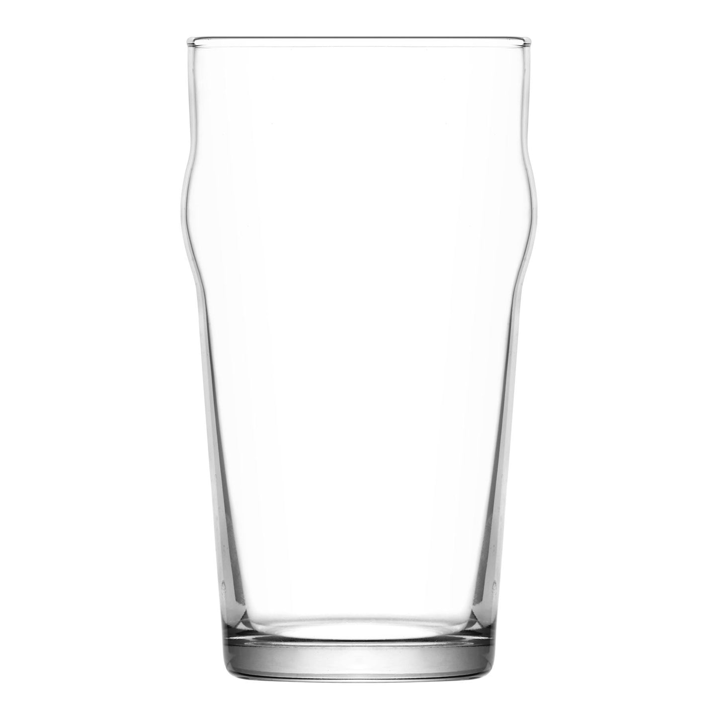 570ml Clear Noniq Pint Beer Glasses - Pack of Six