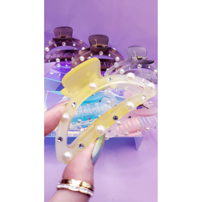 Pearl Essence Curve Hair Clamps Pack of 12