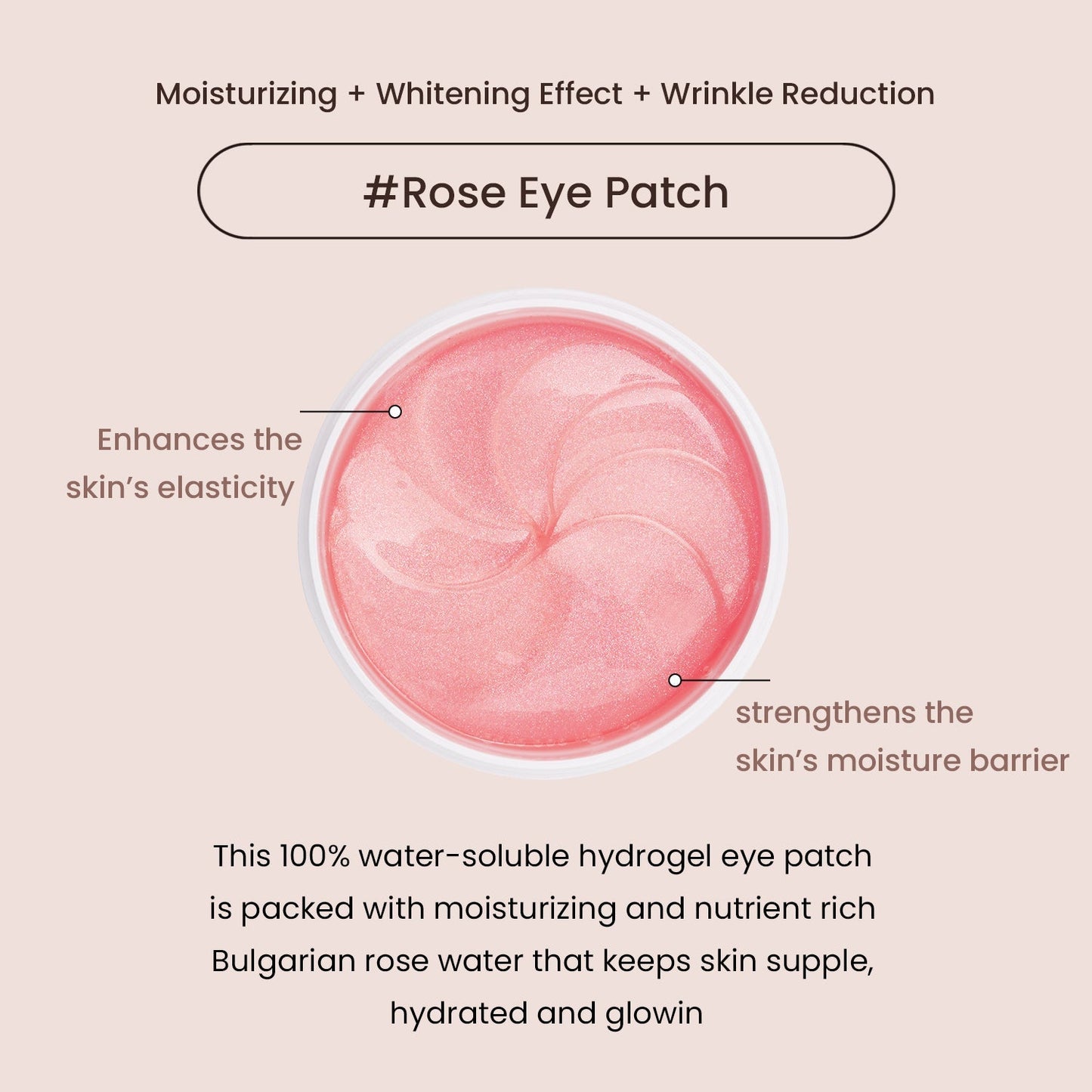 Heimish Bulgarian Rose Hydrogel Eye Patch (1.4g*60ea)