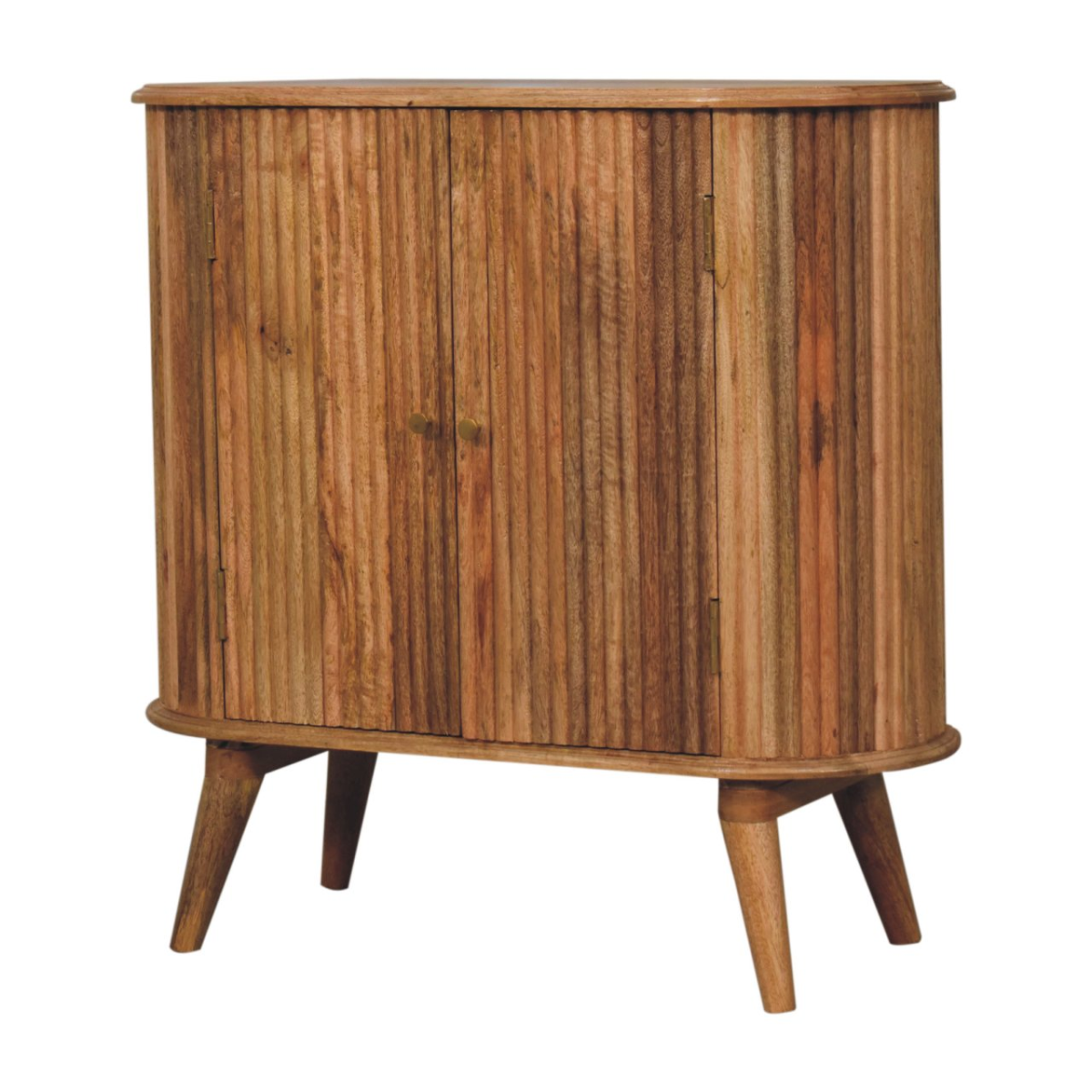 Artisan Furniture Solid Mango Wood Soba Nordic Cabinet
