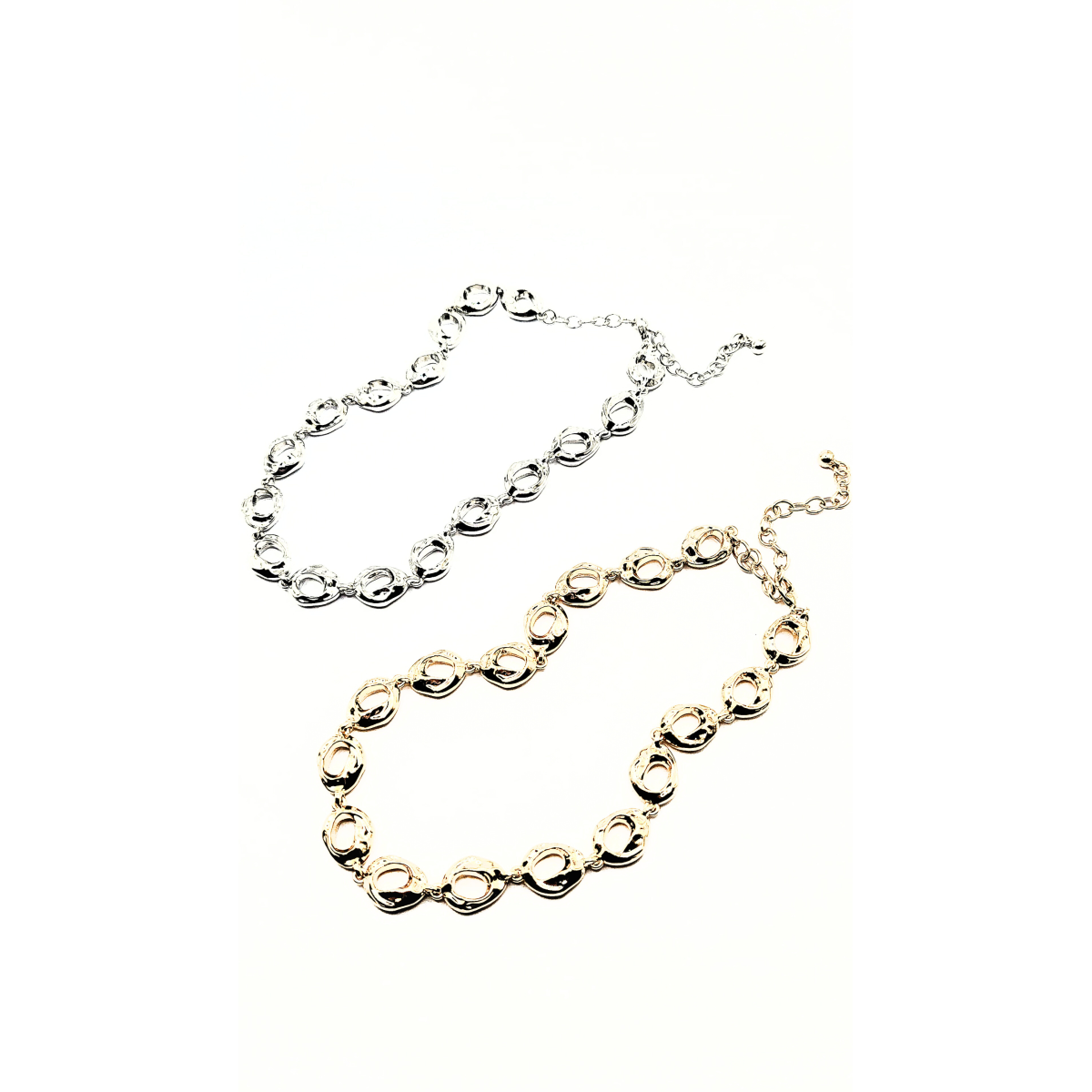 Melted Link Chain Necklace