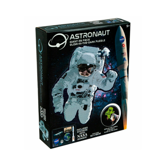 Wholesale NASA Glow in the Dark Giant Astronaut Puzzle - (Case of 12)