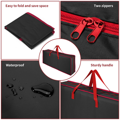 VINSANI CHRISTMAS GIFT WRAP BLACK STORAGE BAG 1010455